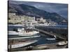 View of Harbor and Breakwater of Monte Carlo-David S. Boyer-Stretched Canvas