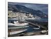 View of Harbor and Breakwater of Monte Carlo-David S. Boyer-Framed Photographic Print