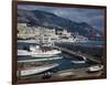 View of Harbor and Breakwater of Monte Carlo-David S. Boyer-Framed Photographic Print