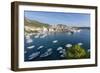 View of Harbour, Hvar Island, Dalmatia, Croatia, Europe-Frank Fell-Framed Photographic Print