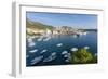 View of Harbour, Hvar Island, Dalmatia, Croatia, Europe-Frank Fell-Framed Photographic Print