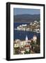 View of Harbour, Kastellorizo (Meis), Dodecanese, Greek Islands, Greece, Europe-Stuart Black-Framed Photographic Print