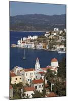 View of Harbour, Kastellorizo (Meis), Dodecanese, Greek Islands, Greece, Europe-Stuart Black-Mounted Photographic Print