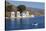 View of Harbour, Kastellorizo (Meis), Dodecanese, Greek Islands, Greece, Europe-Stuart Black-Stretched Canvas