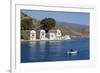 View of Harbour, Kastellorizo (Meis), Dodecanese, Greek Islands, Greece, Europe-Stuart Black-Framed Photographic Print