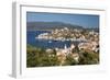 View of Harbour, Kastellorizo (Meis), Dodecanese, Greek Islands, Greece, Europe-Stuart Black-Framed Photographic Print