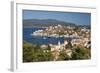 View of Harbour, Kastellorizo (Meis), Dodecanese, Greek Islands, Greece, Europe-Stuart Black-Framed Photographic Print