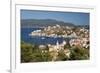 View of Harbour, Kastellorizo (Meis), Dodecanese, Greek Islands, Greece, Europe-Stuart Black-Framed Photographic Print