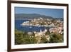 View of Harbour, Kastellorizo (Meis), Dodecanese, Greek Islands, Greece, Europe-Stuart Black-Framed Photographic Print