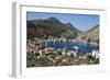 View of Harbour, Kastellorizo (Meis), Dodecanese, Greek Islands, Greece, Europe-Stuart Black-Framed Photographic Print