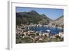 View of Harbour, Kastellorizo (Meis), Dodecanese, Greek Islands, Greece, Europe-Stuart Black-Framed Photographic Print