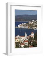 View of Harbour, Kastellorizo (Meis), Dodecanese, Greek Islands, Greece, Europe-Stuart Black-Framed Photographic Print