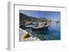 View of Harbour, Kastellorizo (Meis), Dodecanese, Greek Islands, Greece, Europe-Stuart Black-Framed Photographic Print