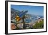 View of Harbour, Monaco, Mediterranean, Europe-Frank Fell-Framed Photographic Print