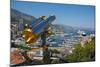 View of Harbour, Monaco, Mediterranean, Europe-Frank Fell-Mounted Photographic Print