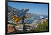 View of Harbour, Monaco, Mediterranean, Europe-Frank Fell-Framed Premium Photographic Print