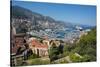 View of Harbour, Monaco, Mediterranean, Europe-Frank Fell-Stretched Canvas