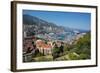View of Harbour, Monaco, Mediterranean, Europe-Frank Fell-Framed Photographic Print