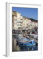 View of Harbour, Saint-Tropez, Var-Stuart Black-Framed Photographic Print