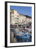 View of Harbour, Saint-Tropez, Var-Stuart Black-Framed Photographic Print