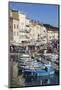 View of Harbour, Saint-Tropez, Var-Stuart Black-Mounted Photographic Print