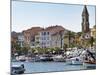 View of Harbour with Fishing and Leisure Boats, Sanary, Var, Cote d'Azur, France-Per Karlsson-Mounted Photographic Print