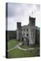 View of Harlech Castle-null-Stretched Canvas