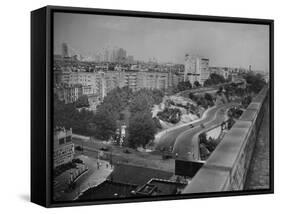 View of Harlem-Hansel Mieth-Framed Stretched Canvas