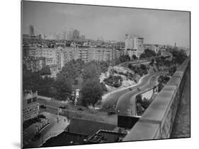 View of Harlem-Hansel Mieth-Mounted Photographic Print