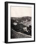 View of Hastings from East Hill, Sussex, C1900-null-Framed Giclee Print