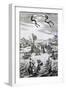 View of Havana, Cuba, Engraving from Description De L'Univers-Alain Manesson Mallet-Framed Giclee Print