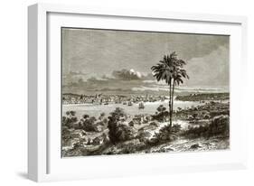 View of Havana, the Capital of Cuba-English-Framed Giclee Print