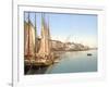 View of Havnegade, Copenhagen, Pub. 1900-null-Framed Giclee Print