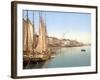 View of Havnegade, Copenhagen, Pub. 1900-null-Framed Giclee Print