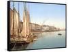 View of Havnegade, Copenhagen, Pub. 1900-null-Framed Stretched Canvas