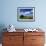 View of Hay Bales in Farm Field, Lexington, Kentucky, USA-Adam Jones-Framed Photographic Print displayed on a wall