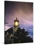 View of Heceta Head Lighthouse at Dusk, Oregon, USA-Stuart Westmorland-Stretched Canvas