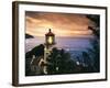 View of Heceta Head Lighthouse at Sunset, Oregon, USA-Stuart Westmorland-Framed Photographic Print