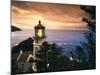 View of Heceta Head Lighthouse at Sunset, Oregon, USA-Stuart Westmorland-Mounted Photographic Print