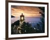 View of Heceta Head Lighthouse at Sunset, Oregon, USA-Stuart Westmorland-Framed Photographic Print