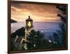 View of Heceta Head Lighthouse at Sunset, Oregon, USA-Stuart Westmorland-Framed Photographic Print