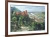 View of Heidelberg, c.1910-Fritz Genutat-Framed Giclee Print