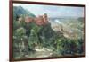 View of Heidelberg, c.1910-Fritz Genutat-Framed Giclee Print