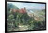 View of Heidelberg, c.1910-Fritz Genutat-Framed Giclee Print