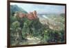 View of Heidelberg, c.1910-Fritz Genutat-Framed Premium Giclee Print