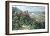 View of Heidelberg, c.1910-Fritz Genutat-Framed Premium Giclee Print