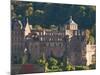 View of Heidelberg's Old Town and Heidelberg Castle from the Philosophenweg, Heidelberg, Germany-Michael DeFreitas-Mounted Photographic Print