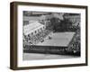 View of Helen Wills Playing Suzanne Lenglen-null-Framed Photographic Print