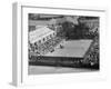 View of Helen Wills Playing Suzanne Lenglen-null-Framed Photographic Print