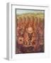 View of Hell featuring the Devil and Demons-null-Framed Photographic Print